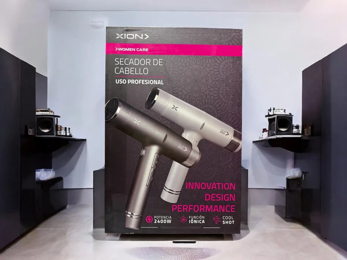 Secador De Pelo Profesional Xion Original Potencia 2400w Blanco