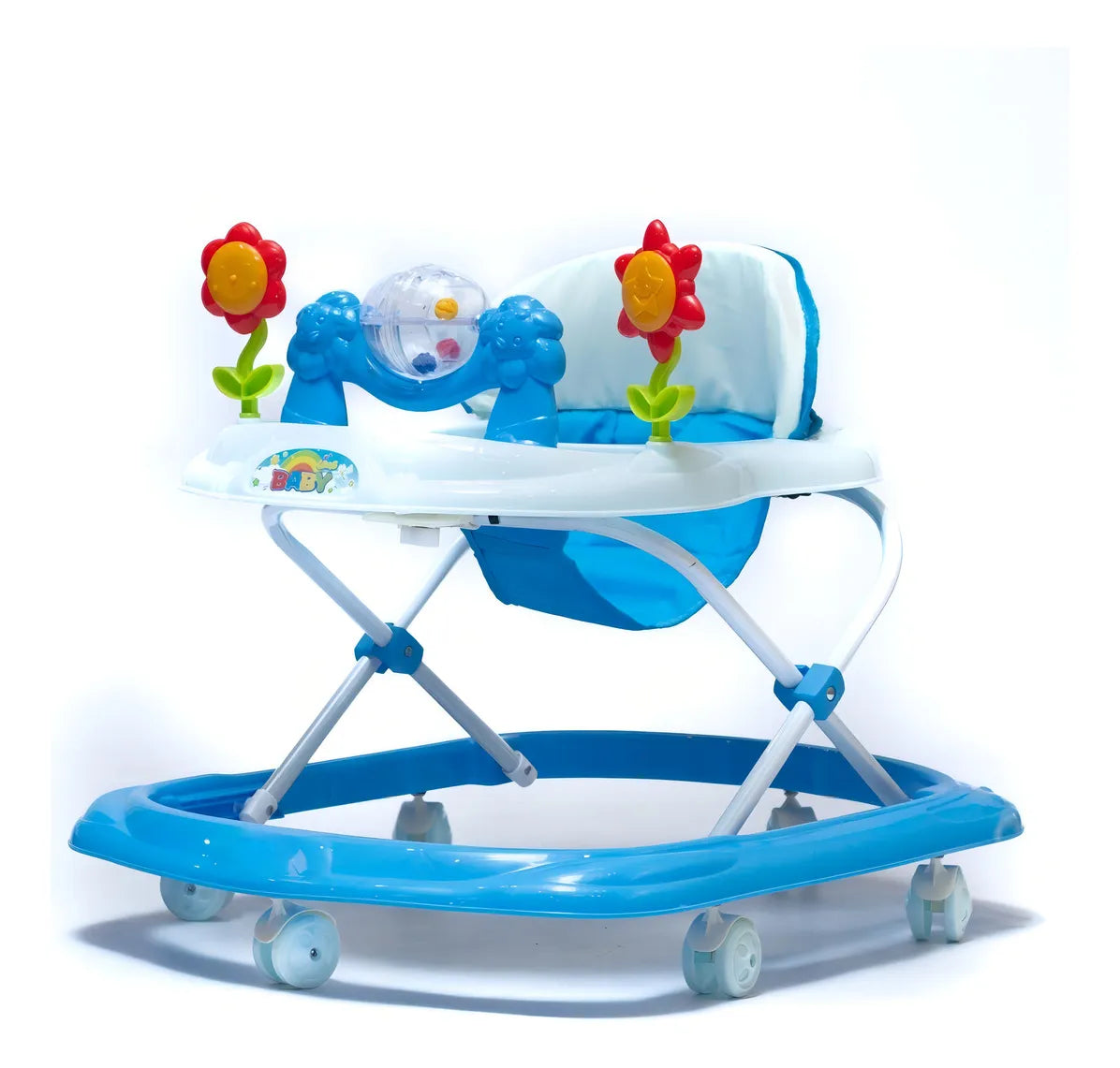 Andador Caminador Para Bebe Plegable Musica Y Juegos - Tinok